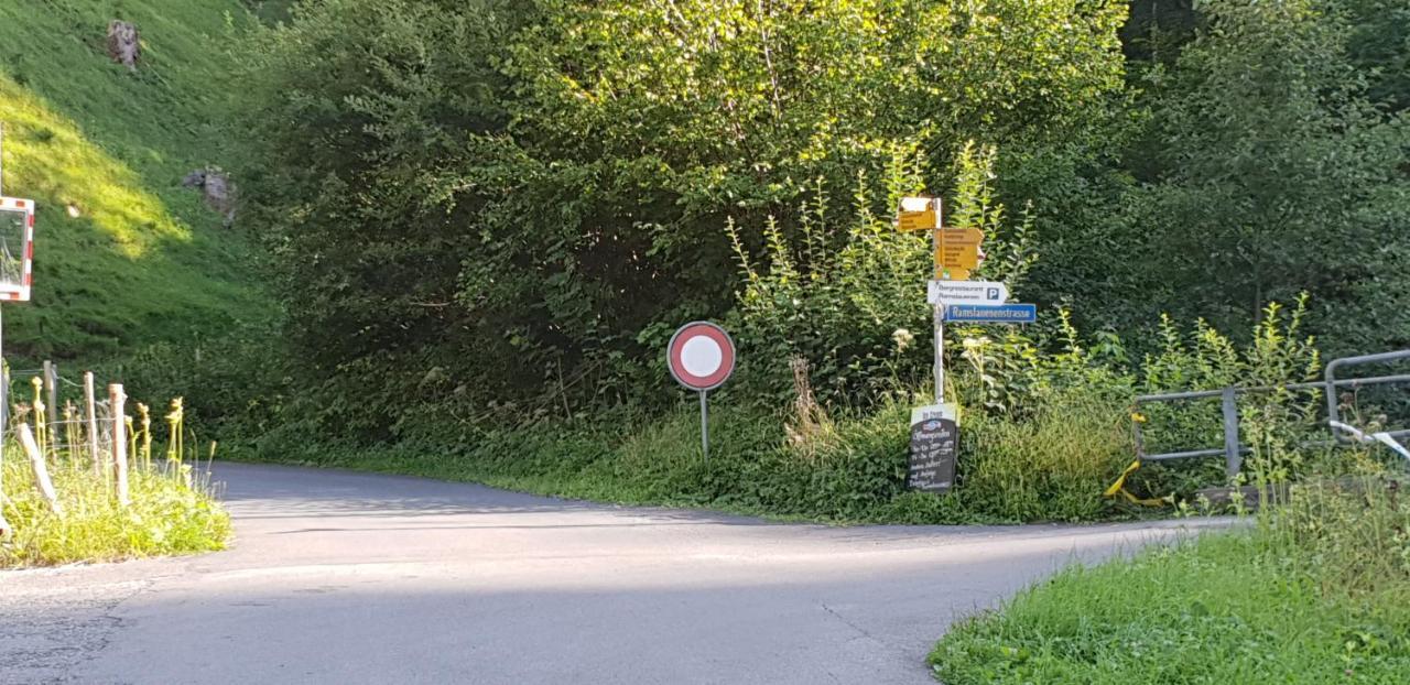 Wettermatte Villa Kiental Buitenkant foto
