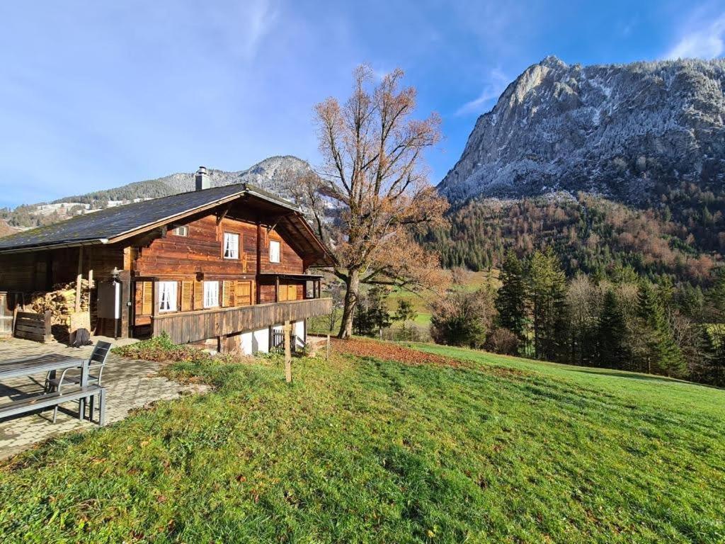 Wettermatte Villa Kiental Buitenkant foto