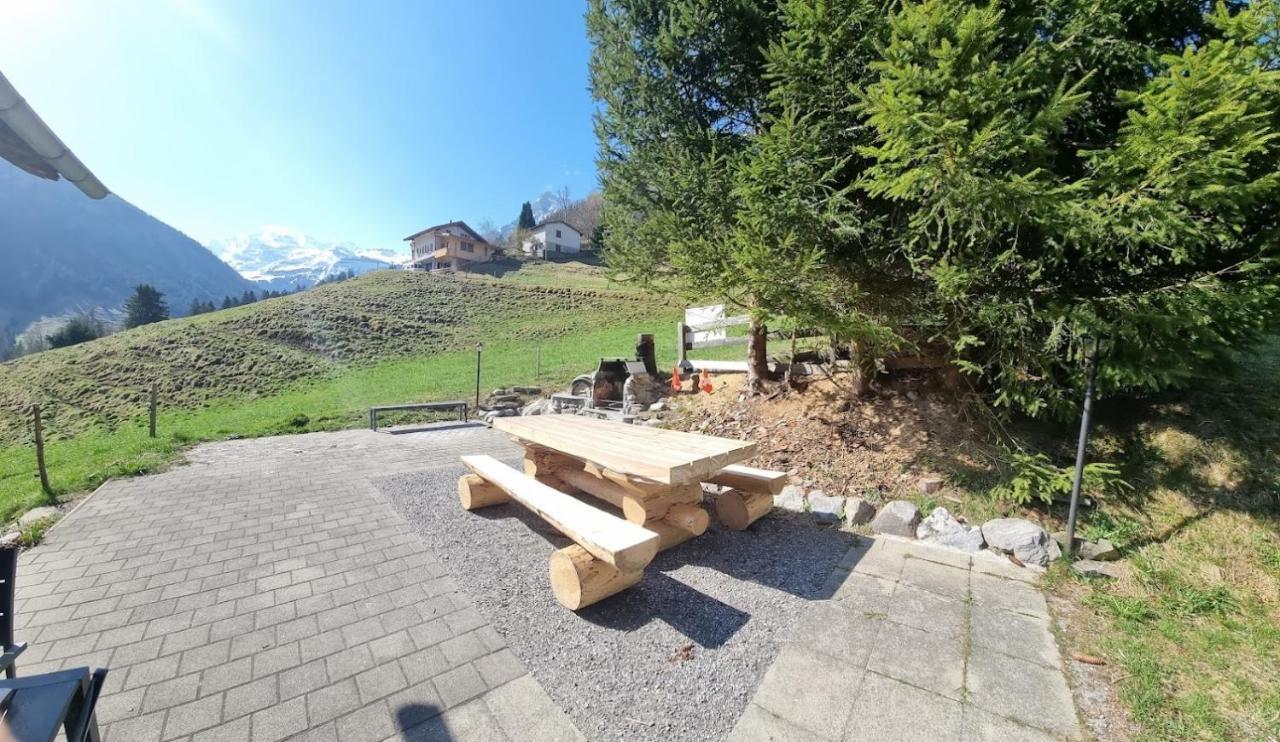 Wettermatte Villa Kiental Buitenkant foto